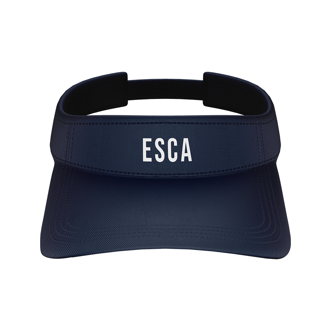 ESCA Navy Visor with Logo